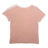 ADIDAS Womens T-Shirt Pink UK 4