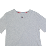 TOMMY HILFIGER Oversized Cropped Womens T-Shirt Grey S