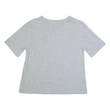 TOMMY HILFIGER Oversized Cropped Womens T-Shirt Grey S