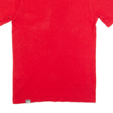 THE NORTH FACE Courchevel Ski Resport Mens T-Shirt Red XS