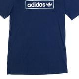 ADIDAS Mens T-Shirt Blue XS