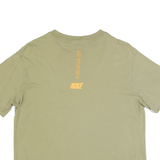 NIKE Womens T-Shirt Green XS