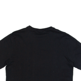 ELLESSE Cropped Womens T-Shirt Black UK 10