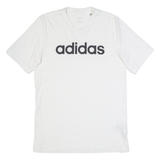 ADIDAS Mens T-Shirt White M