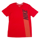 NIKE Mens T-Shirt Red M