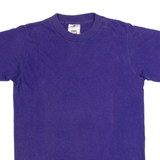 LEE Mens T-Shirt Purple 90s S