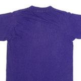 LEE Mens T-Shirt Purple 90s S