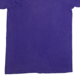 LEE Mens T-Shirt Purple 90s S