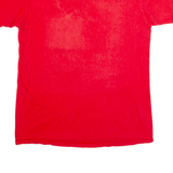 HANES Africa Mayibuye Mens T-Shirt Red 90s S