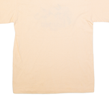 RAINFOREST CAFE Mens T-Shirt Orange 90s Crew Neck M