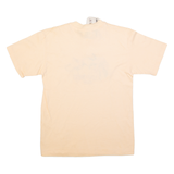 RAINFOREST CAFE Mens T-Shirt Orange 90s Crew Neck M