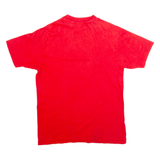 FLEETWOOD More WInd! Mens T-Shirt Red 90s Crew Neck M