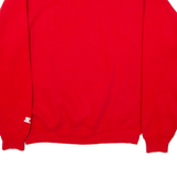 STARTER Atlanta Hawks Mens Sweatshirt Red USA L