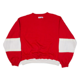 LOGO 7 University Of Nebraska Cornhuskers Mens Sweatshirt Red USA XL