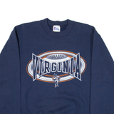 PRO LAYER Virginia Cavaliers Mens Sweatshirt Blue USA M