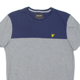 LYLE & SCOTT Mens T-Shirt Grey L