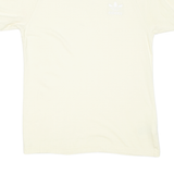 ADIDAS Womens T-Shirt Yellow S