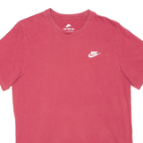NIKE Mens T-Shirt Red S