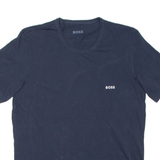 BOSS Mens T-Shirt Blue L