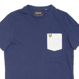 LYLE & SCOTT Mens T-Shirt Blue M