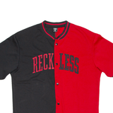 FSBN Reckless Mens T-Shirt Red USA V-Neck L