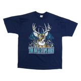 COTTON GROVE Buck Mens T-Shirt Blue XL