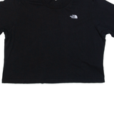 THE NORTH FACE Cropped Womens T-Shirt Black XL