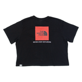 THE NORTH FACE Cropped Womens T-Shirt Black XL