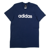 ADIDAS Mens T-Shirt Blue S