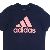 ADIDAS Mens T-Shirt Blue L