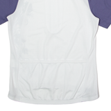 CRANE SPORTS Cycling Womens Jersey White 1/2 Zip UK 14