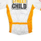 SELEKT Cycling Mens Jersey White 1/4 Zip L