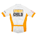 SELEKT Cycling Mens Jersey White 1/4 Zip L