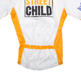 SELEKT Cycling Mens Jersey White 1/4 Zip L