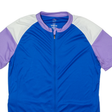 CRANE Full Zip Cycling Mens Jersey Blue XL