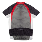 CRIVIT SPORTS Cycling Mens Jersey Grey 1/2 Zip L