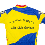 GIORDANA Cycling Mens Jersey Yellow 1/4 Zip M