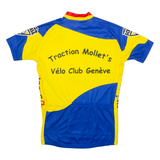 GIORDANA Cycling Mens Jersey Yellow 1/4 Zip M