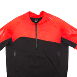 DECATHLON Cycling Mens Jersey Black 1/2 Zip XL