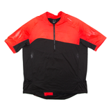 DECATHLON Cycling Mens Jersey Black 1/2 Zip XL