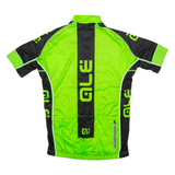 QLE Full Zip Cycling Womens Jersey Black High Neck L