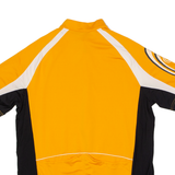 K-TEC BIKE Cycling Mens Jersey Orange 1/4 Zip XL