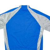 BRIKO Cycling Mens Jersey Blue 1/2 Zip 3XL