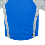 BRIKO Cycling Mens Jersey Blue 1/2 Zip 3XL