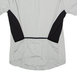 ODLO Cycling Mens Jersey Grey 1/4 Zip XL