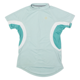 BONTRAGER Cycling Womens Jersey Green 1/2 Zip S