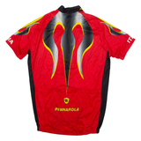 PENNAROLA Cycling Mens Jersey Red 1/4 Zip XL