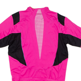 CRAFT Full Zip Cycling Mens Jersey Pink High Neck M