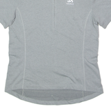 ODLO Cycling Womens Jersey Grey Collared S