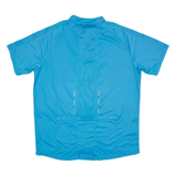BPRO Cycling Mens Jersey Blue 1/4 Zip XL